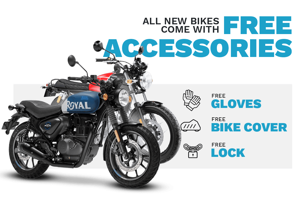 Free accessories Royal Enfield