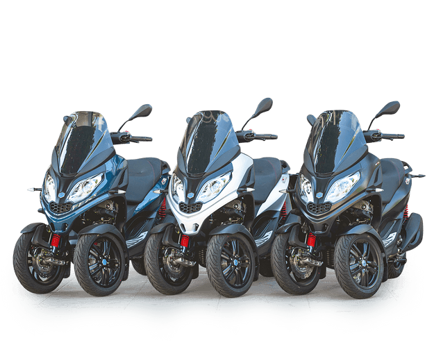 Three new Piaggio MP3 300 HPE E5