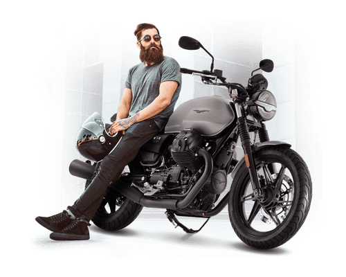 A full licence allows a drive to drive any size engine motorcycle or scooter