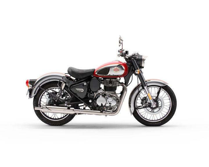 Royal Enfield Classic 350 E5 Chrome Red Right