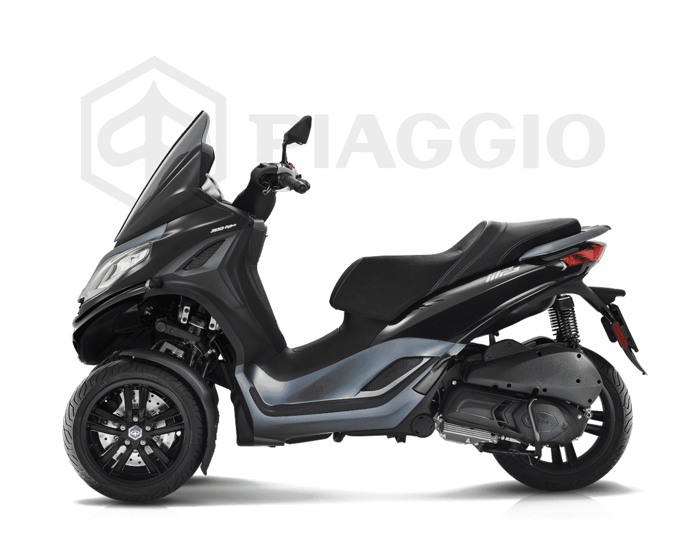 New left facing blue oxygen Piaggio MP3 300 HPE E5