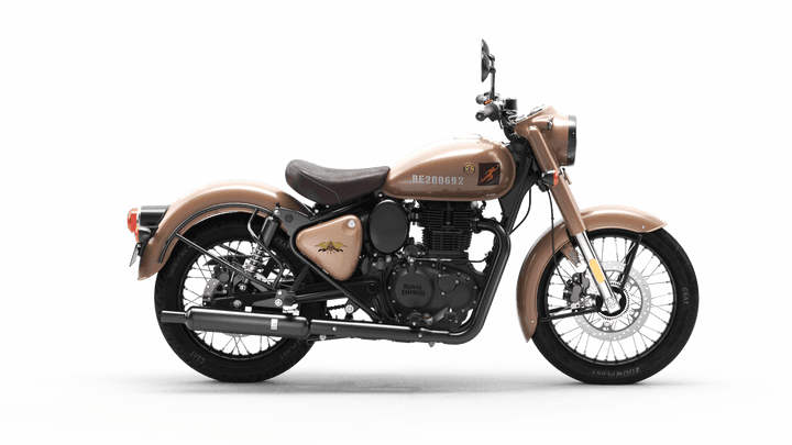Royal Enfield Classic 350 E5 Signals Desert Sand Right