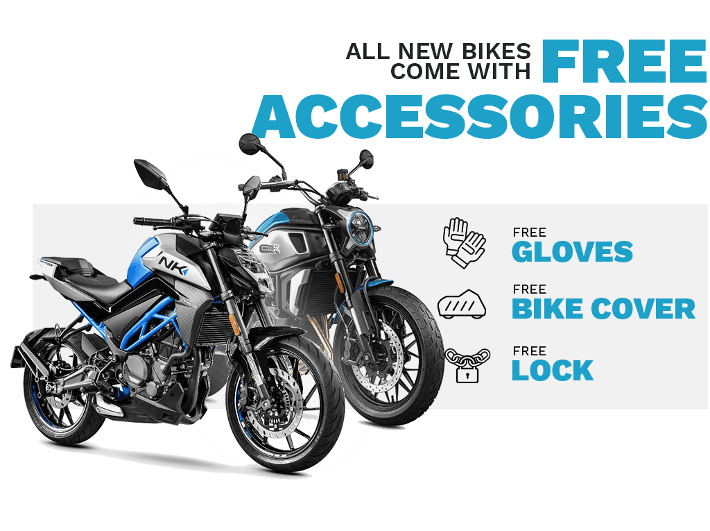 Free accessories CF Moto