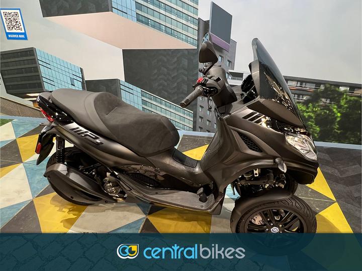 Piaggio MP3 three wheeled scooter