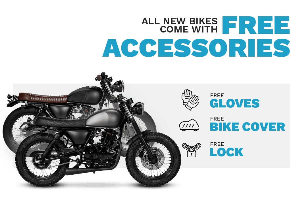 Free accessories Mutt Motorcycles
