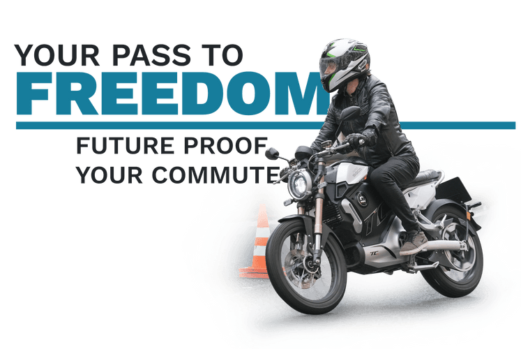 Compulsory basic training can be your passport to freedom. Learn today ride a bike tomorrow.